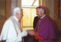 Con Mons. Armando Martin, fam - Vescovo di Bacabal (Brasile)