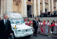 I ministranti di Fratta Todina (PG) in udienza dal Papa