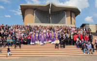 Foto di gruppo dei partecipanti al 1 Congresso Nazionale della Divina Misericordia