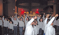S. Messa di Natale presieduta da P. Aurelio Prez animata dal Coro di voci bianche di Todi