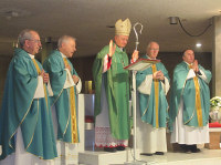 Concelebrazione presieduta da Mons. Benedetto Tuzia