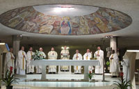 8 febbraio , Celebrazione Eucaristica presieduta da P. Aurelio Prez