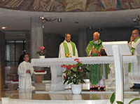 S. Messa celebrata di Mons. Benedetto Tuzia Vescovo di Orvieto-Todi per il Convegno CISM