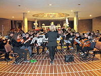Concerto di Natale dellorchestra della scuola Media Cocchi-Aosta e Liceo Jacopone da Todi