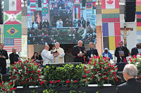 Mons. Domenico Cancian presiede le lodi al III Congresso Apostolico Mondiale della Misericordia