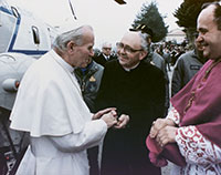 Il Santo Padre Giovanni Paolo II a Collevalenza